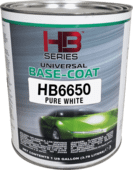 HB6650 Base Coat Pure White — Old Formula
