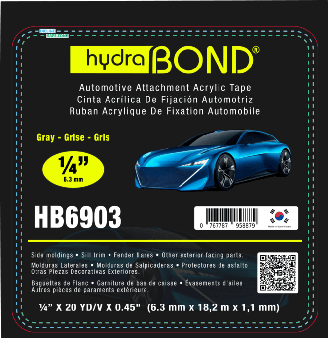 HB6905 Automotive Attachment Acrylic Tape