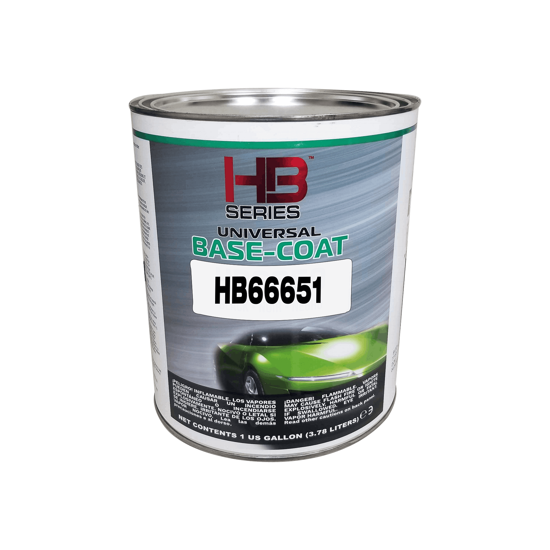 HB66651 Base Coat Jet Black — Old Formula